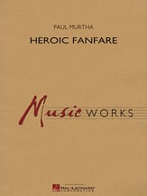 Heroic Fanfare Concert Band sheet music cover